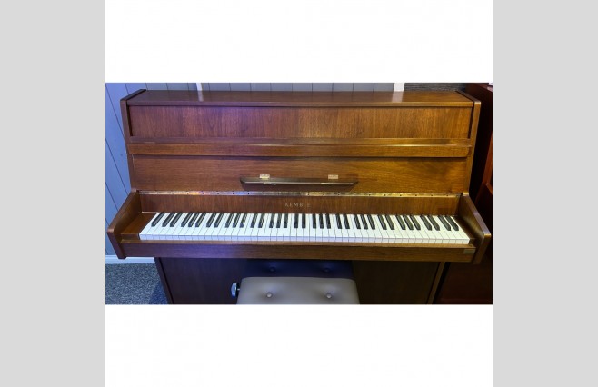 Kemble Satin Mahogany Classic Upright Piano, Used - All Inclusive Premium Package (SN: 228614) - Image 1